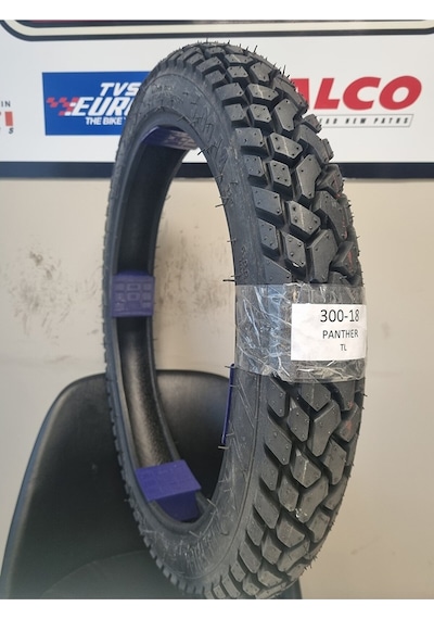 Maruti Tyres 300-18 Tl Dubleks Panther Motosiklet Lastiği