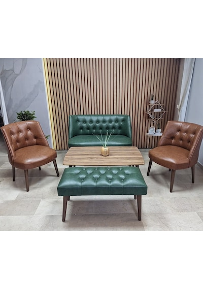 Azra Mobilya Deri Çay Seti Koltuk Takımı Oturma Grubu Cafe Mobilya Ofis-büro Mobilya Balkon Mobilya Yeşil-taba Azra Mobilya Deri Çay Seti Koltuk Takımı Oturma Grubu Cafe Mobilya Ofis-büro Mobilya Balkon Mobilya Yeşil-taba
