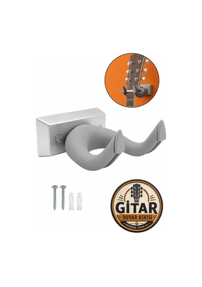 Lastvoice Gds-666gry Kaliteli Gitar Duvar Askısı Standı Aparatı Gri