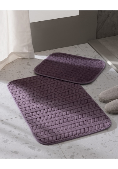 Madame Coco Norris Banyo Paspası - Koyu Mürdüm 8684427047002 Çok Renkli
