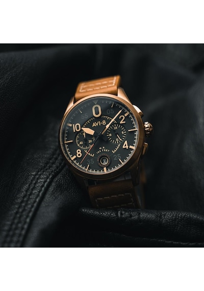 Avı-8 Av-4089-02 Erkek Kol Saati Bronz