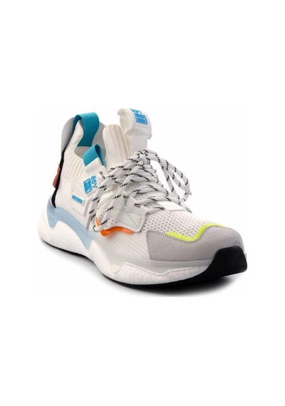 Bambi Beyaz Leather Erkek Sneaker E01441000222 Beyaz