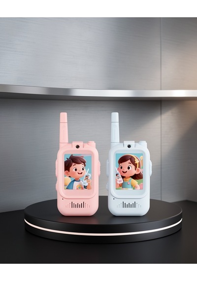 Çocuklar İçin Video Görüntülü Uzun Mesafe Walkie Talkie Uczzzvdo1telsiz-1
