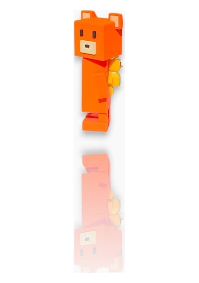 Super Adventure Bears - Ayı , Baaren Ve Şika Kaliteli Loy3d 9 Cm Turuncu