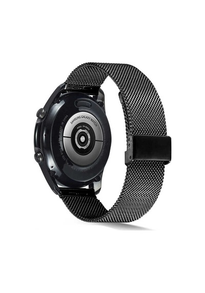Gear S3 Uyumlu Krd-45 22mm Metal Tknc Kordon-rose Gold