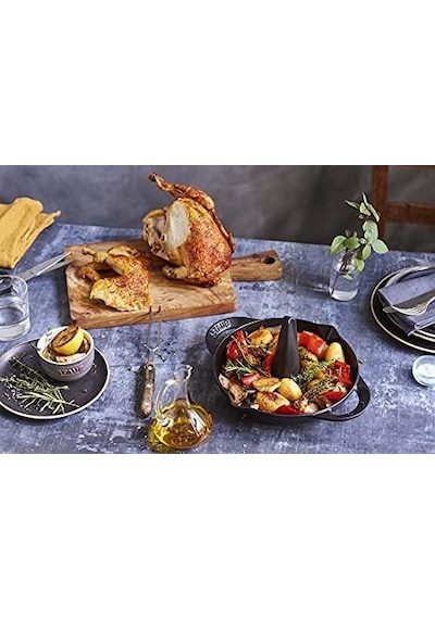 Specialities Döküm Tavuk Pişirici Açık Bakır