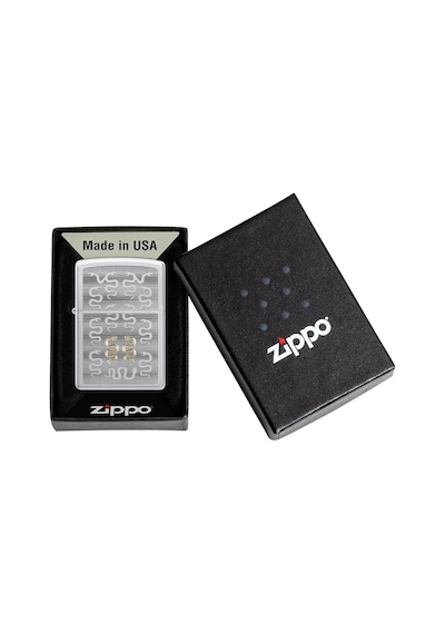 Zippo Snake Pattern Dizayn Çakmak Gri