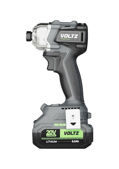 Voltz Vzsd20 20v 5ah Çift Akülü Kömürsüz Darbeli Torklu Vidalama 230 Nm Çantalı