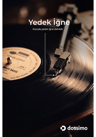 Dossimo Retrotone Bt+aux+usb Destekli Yedek İğneli Krem Pikap Çalar Ds-r100
