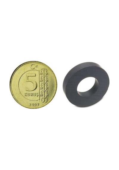 Yuvarlak Mıknatıs 30 Lu Mini Mıknatıs 1.5 Cm Kömür Halka Mıknatıs