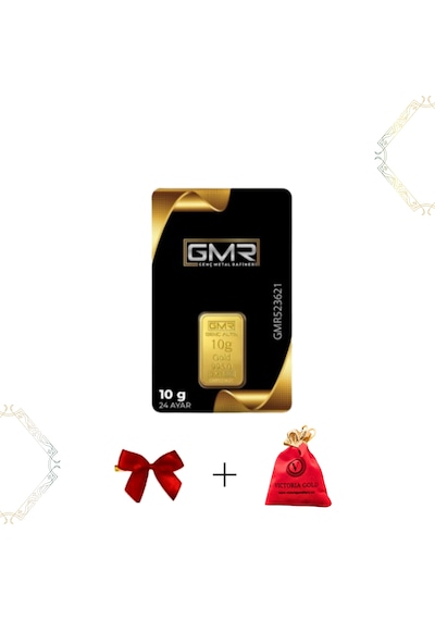 1 Adet 10 Gr 24 Ayar Gmr