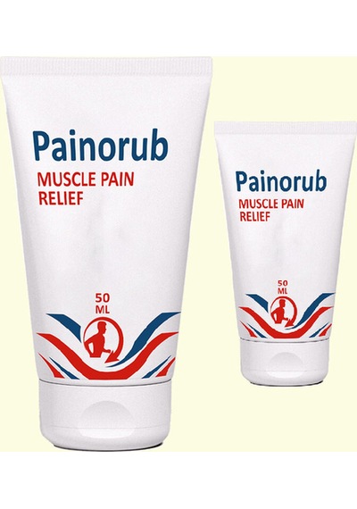 Painorub 2 Adet Afrika Yabani Zencefil Özlü Kril Yağı Reliefcream Rahatlamaya 50 Tüp Krem