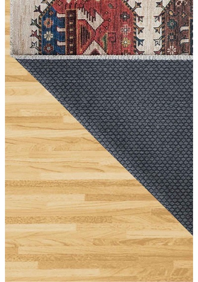 Valencıa-1509 Kaymaz Taban Dekoratif Modern Yıkanabilir Kolay Temizlenen Salon Balkon Mutfak Halısı Kilim Yolluk