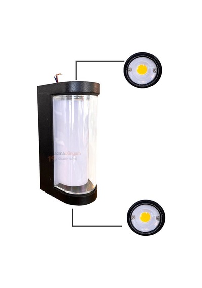 Cata 9w Led Aplik Gün Isigi Lara Ct-7079 Siyah
