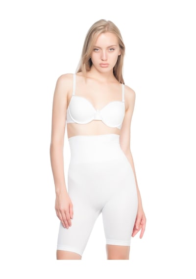 Beyaz Mı Emay 3200 Pantolon Altı Soft Double Boxer Korse Beyaz