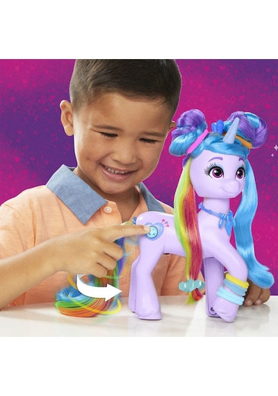 My Little Pony Izzy Moonbow Gökkuşaği Stili F8825