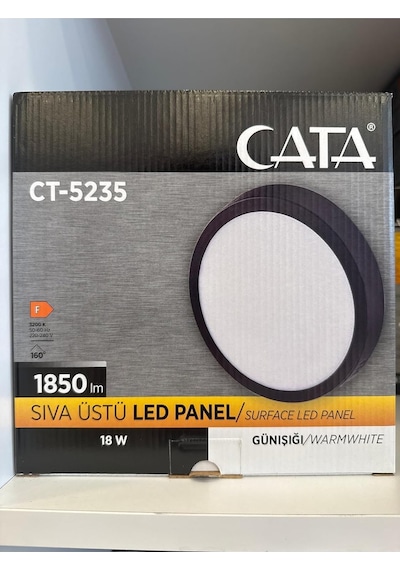 Ct-5235 Sıva Üstü Led Panel 18w Günışığı Genel
