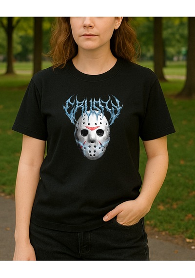 Hugo Boss Crusty Baskılı T-shirt Siyah