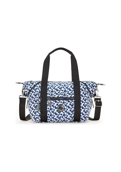 Kipling Kıplıng Art Mini Küçük Boy Omuz Çantası Ayarlanabilir Uzun Askısı İle Desenli Curıous Leopard Çok Renkli
