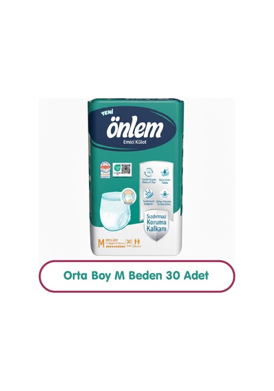 Önlem Emici Külot M Beden 30 Adet M