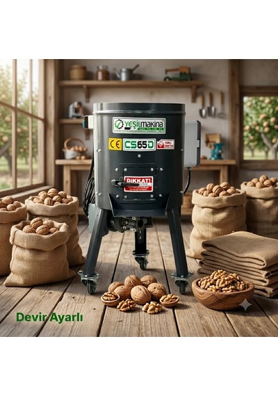 Yeşil Makina Cs 65-d Devir Ayarlı Ceviz Soyma Makinesi