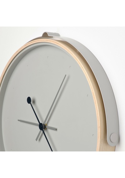 Ikea Rotblöta Duvar Saati 42 X 5 Cm Siyah