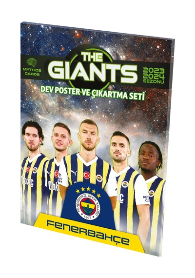 Mythos Cards The Gıants Dev Poster Ve Çıkartma Seti