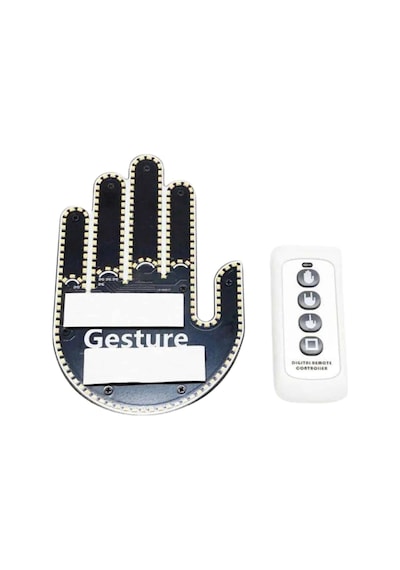 Parmak Led Amber Renkli Işık