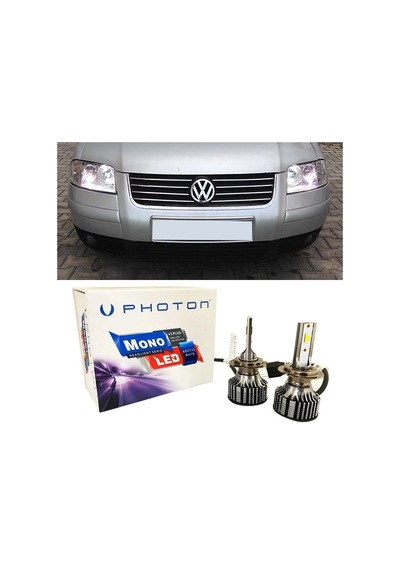 Vw Passat B5.5 Led Xenon Uzun Far Ampulü H7 Mono Yeni Seri Beyaz 2000-2005