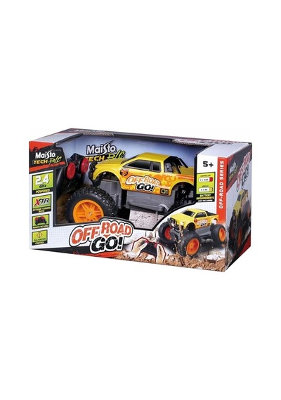 Maisto Off Road Go Kumandalı Araba 82759 - Sarı Çok Renkli