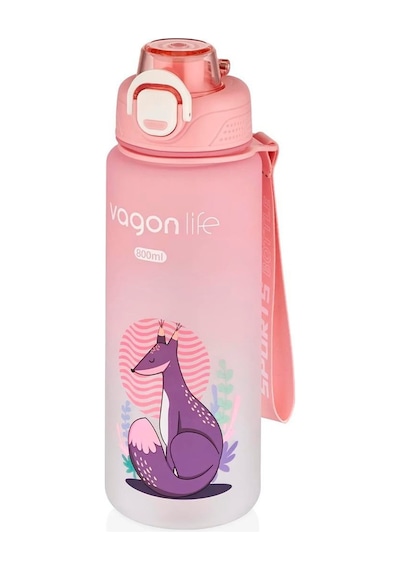 Vagon Life 800 Ml. Policarbon Pembe Matara 2352