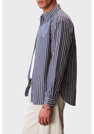 Calvin Klein Pamuklu Çizgili Relaxed Fit Uzun Kollu Gömlek Lv04rf106gcec Erkek Gömlek Lv04rf106g Cec Lacivert Calvin Klein Pamuklu Çizgili Relaxed Fit Uzun Kollu Gömlek Lv04rf106gcec Erkek Gömlek Lv04rf106g Cec Lacivert