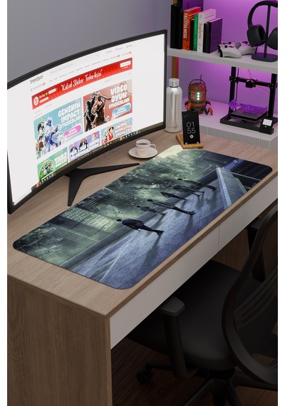 Inception Christopher Nolan V3 90x40 Xxl Gaming Kauçuk Kaymaz Taban Mouse Pad Fare Altlığı
