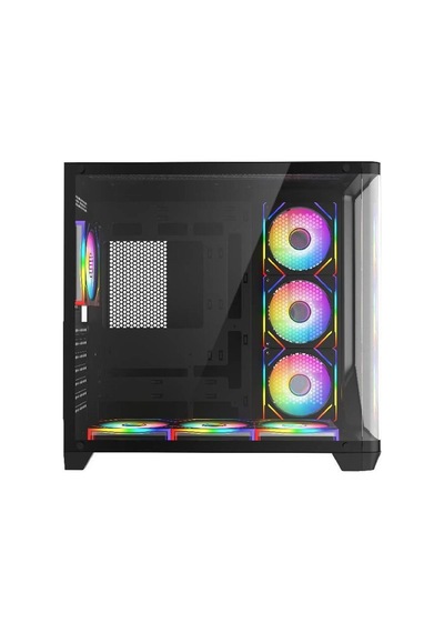 Fazeon F3 750w 80+ Bronze Tempered Glass 7x Argb Fanli Usb 3.0 Atx Bilgisayar Kasasi