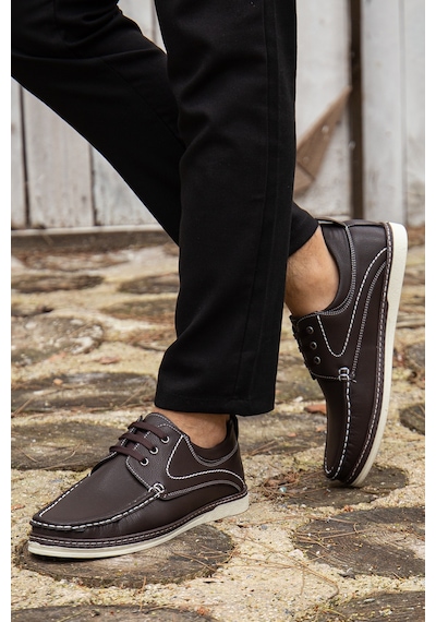 Daxtors D0607 Günlük Ortopedik Erkek Casual Ayakkabı Kahverengi