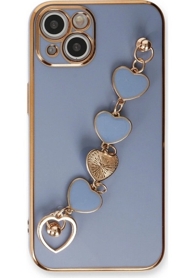 Apple, Uyumlu iPhone 14 Kılıf Esila - Gri - Aflc-842718
