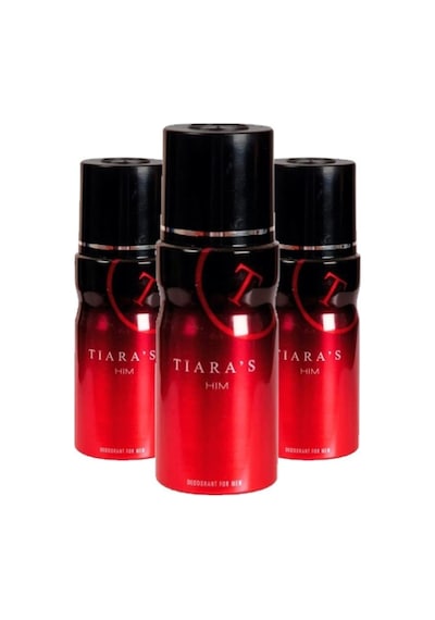 Tiara's For Him Erkek Sprey Deodorant 150 ML x 3