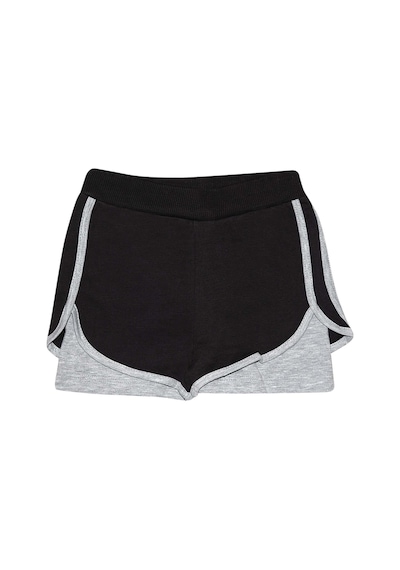 Lovetti Siyah-Gri Kız Çocuk 2 Iplik Ikili Şort 7848W081 Siyah - Gri Lovetti Siyah-Gri Kız Çocuk 2 Iplik Ikili Şort 7848W081 Siyah - Gri