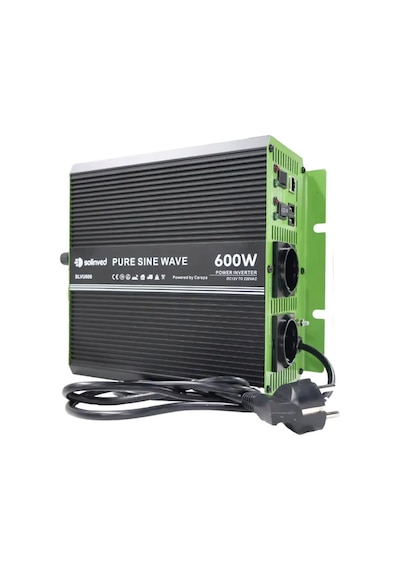 Solinved 12v 600w Pure Sıne Ups Saf Sinüs Ups İnvertör Slvu600