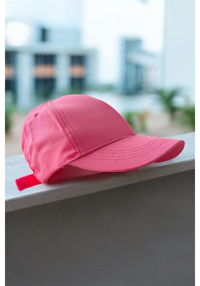 Miniğimin Cicileri 9-15 Yaş Minimal Curve Unisex Spor Kep Şapka - Pembe Pembe-77340