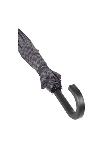 Marlux Rst Gri Kareli Ekose Fiber 16 Telli Erkek Baston Şemsiye M21marrst02r005 - Bordo