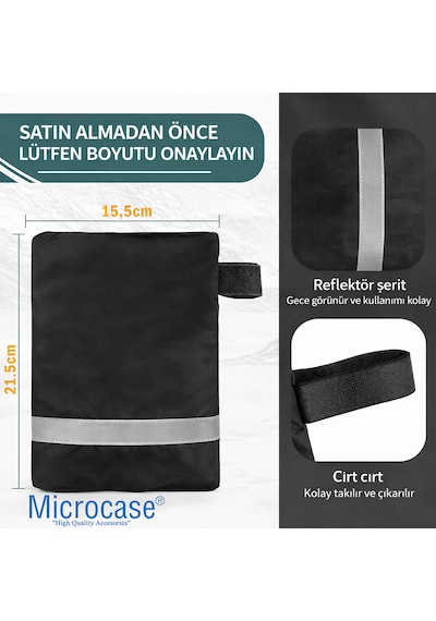 Microcase Reflektörlü Su Geçirmez Bahçe Açıkalan Dış Mekan Musluk Don Buzlanma Koruyucu Kılıf 2 Adet Al5512