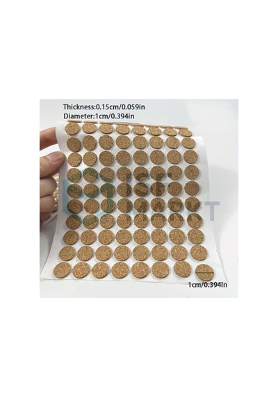 99 Adet Mini Kaymaz Mobilya Keçesi Kendinden Yapışkanlı 10 Mm Çap X 1,5 Mm Kalınlık Sandalye Vs