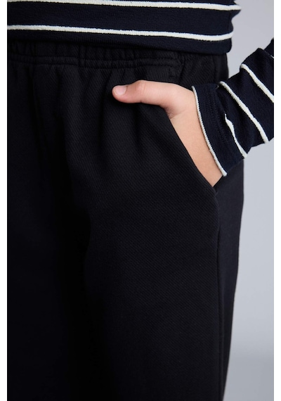 Defacto Düz Paça Pantolon Erkek Çocuk G4035a826spbk81 Siyah-bk81