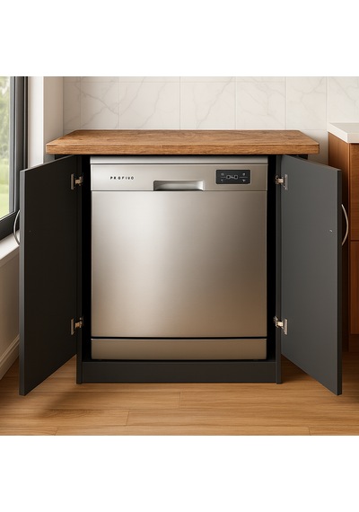 Fara Bulaşık Makinesi - Çamaşır Makinesi Alt Dolabı - 70 Cm Antrasit - Atlantik Çam Fara Bulaşık Makinesi - Çamaşır Makinesi Alt Dolabı - 70 Cm Antrasit - Atlantik Çam