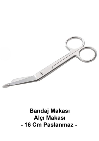 Bandaj Makası Alçı Makası 16 Cm - Paslanmaz