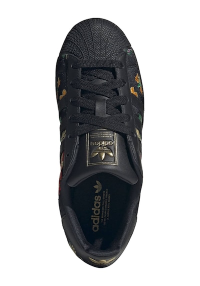 Cblack/goldmt/gum4 Adidas Kadın Günlük Spor Ayakkabı Superstar W Js4045 Siyah
