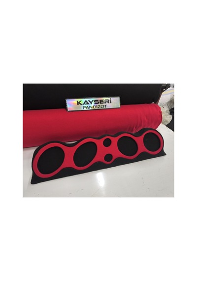 Kayseri Pandizot Oval Üniversal Pandizot Dik Cadde Tipi Kırmızı Çerçeveli 4 Oval 2 Tiz Polyesterli Elyaflı 115 Cm Uzunluk 28cm Yükseklik 25 Cm Genişlik