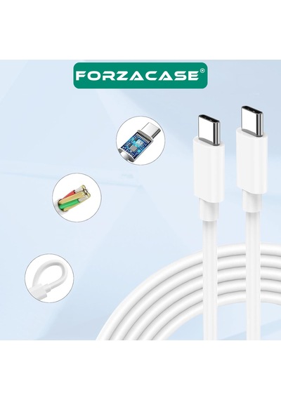 Forzacase 25w Type-c Şarj Cihazı Adaptör Kablo Set - Fc1026
