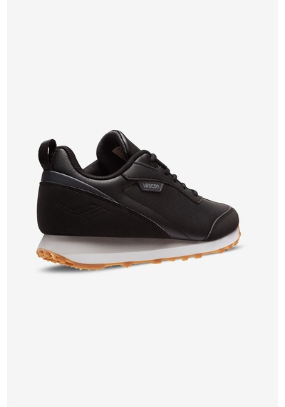 Lescon Motiva Walking Kadın Sneaker Ayakkabı Siyah